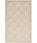 Nourison Easy Care Cream NES01 2 ft. X 4 ft. Rectangle Rug
