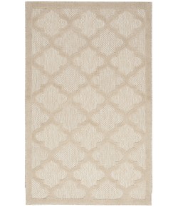 Nourison Easy Care Cream NES01 2 ft. X 4 ft. Rectangle Rug