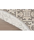 Nourison Aloha Ivory Grey ALH34 7’10” Round Rug