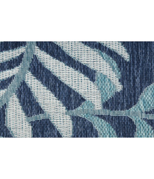 Nourison Garden Oasis Navy Rug GOA01 9 ft. X 12 ft. Rectangle - Rugs Town Nourison Garden Oasis Navy GOA01 9 ft. X 12 ft. Rectangle Rug