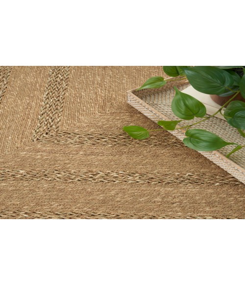 Nourison Natural Seagrass Natural Rug NSG01 5 ft. X 7 ft. Rectangle - Rugs Town Nourison Natural Seagrass Natural NSG01 5 ft. X 7 ft. Rectangle Rug
