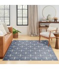 Nourison Home Nourison Essentials Blue Ivory NRE04 4 ft. X 6 ft. Rectangle Rug
