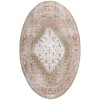 Nourison Astra Machine Washable Sage Multicolor ASW11 7 ft. 10 in. Round Rug
