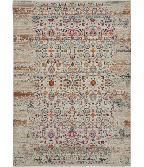 Nourison Vintage Kashan Area Rug VKA02-Ivory