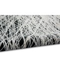 Calvin Klein Balian Area Rug CK55 Black/Silver