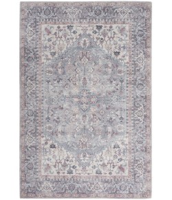 Nicole Curtis Nicolecurtis Series1 - Sr104 Grey Area Rug 6 ft. X 9 ft. Rectangle