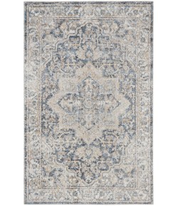 Nourison Astra Washables - Asw12 Grey Blue Area Rug 3 ft. 3 in. X 5 ft. Rectangle