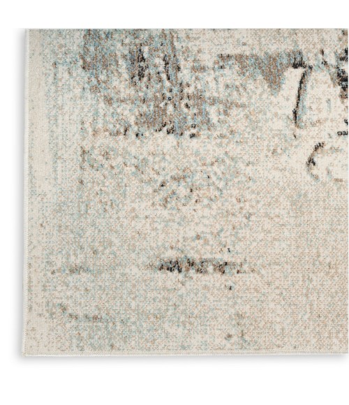 Nourison Home Washable Decor Blue WSD09 7 ft. 10 in. X 10 ft. Rectangle Rug
