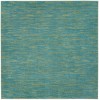 Nourison Essentials - Nre01 Blue Green Area Rug 7 ft. X Square