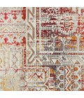 Nourison VINTAGE KASHAN Area Rug Nourison Vintage Kashan Area Rug VKA08-Ivory Red