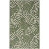 Nourison Garden Oasis Green Ivory GOA01 4 ft. X 6 ft. Rectangle Rug