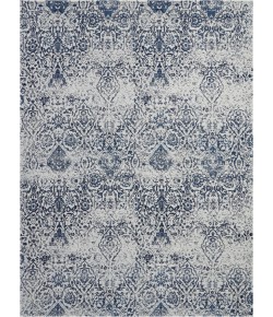 Nourison Damask Iory Navy DAS06 9 ft. x 12 ft. Rect. Rug