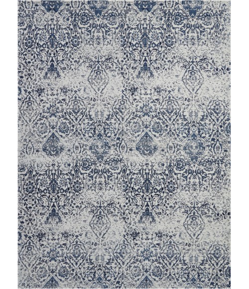 Nourison Damask Iory Navy Rug DAS06 9 ft. x 12 ft. Rect. Nourison Damask Iory Navy DAS06 9 ft. x 12 ft. Rect. Rug