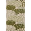 Nourison Aloha Ivory Green ALH05 2 ft. 3 in. X 8 ft. Rectangle Rug