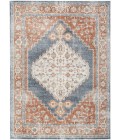 Nourison Astra Machine Washable Area Rug ASW11 Denim Multi