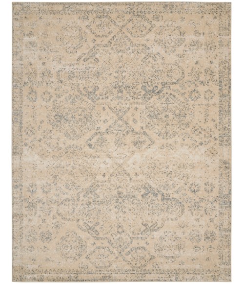 Nourison Tranquil Area Rug TRA13 Beige/Grey 8'10" x 11'10"