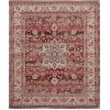 Nourison Vintage Kashan - Vka01 Red Area Rug 7 ft. 10 X 9 ft. 10 Rectangle
