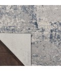 Nourison RUSTIC TEXTURES Area Rug Nourison Rustic Textures Runner Area Rug RUS10-Ivory/Blue