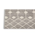 Nourison Grafix Grey GRF37 2 ft. X 6 ft. Rectangle Rug