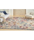 Nourison Grafix Blue Multicolor Rug GRF31 9 ft. X 12 ft. Rectangle - Rugs Town Nourison Grafix Blue Multicolor GRF31 9 ft. X 12 ft. Rectangle Rug
