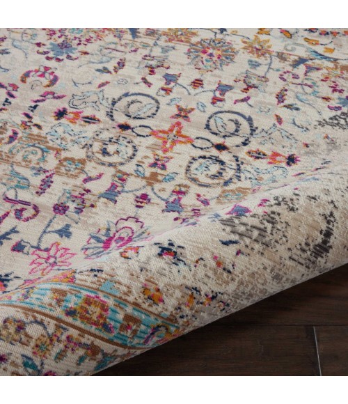 Nourison Vintage Kashan Area Rug VKA02-Ivory