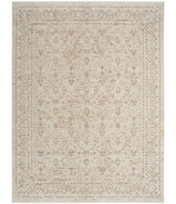 Nourison Shadows 6' X 9' Ivory Grey Vintage Indoor Rug