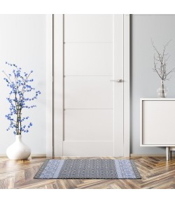 Nourison Darien - Dar05 Blue Area Rug 2 ft. 3 X 3 ft. 9 Rectangle