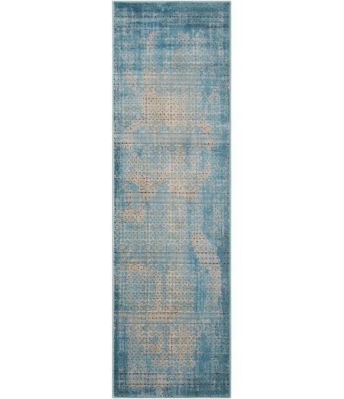 Nourison Karma Runner Area Rug KRM01-Blue