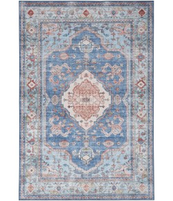 Nourison Fulton - Ful11 Blue Area Rug 5 ft. X 7 ft. Rectangle