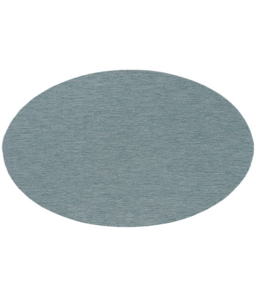 Nourison Practical Solutions Aqua PSL01 8 ft. Round Rug