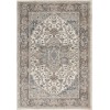 Nourison Quarry Ivory Grey QUA05 4 ft. X 6 ft. Rect. Rug