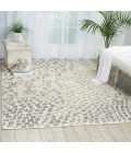 Nourison Twilight Area Rug TWI08 Cream 7'9" x 9'9"