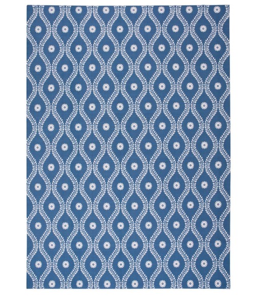 Nourison Home & Garden Area Rug RS085 Navy 10' x 13'