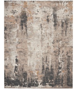 Nourison Tangra Cream Grey TNR05 8 ft. X 10 ft. Rect. Rug
