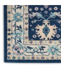 Nourison Tranquil Area Rug TRA10-Navy/Ivory