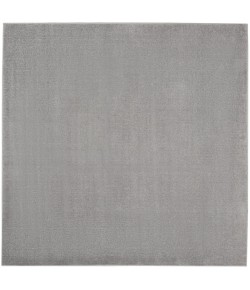 Nourison Essentials - Nre01 Silver Grey Area Rug 5 ft. X Square