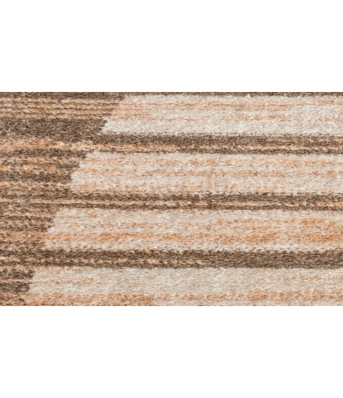 Nourison Astra Machine Washable Latte ASW03 6 ft. 7 in. X 9 ft. Rectangle Rug