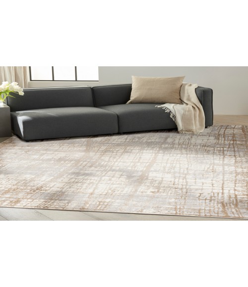 Calvin Klein CK950 Rush Ivory/Taupe CK950 8 ft. X 10 ft. Rectangle Rug