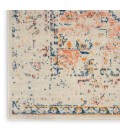 Nourison Tranquil Area Rug TRA06 Ivory/Multicolor 2'3" x 7'3"
