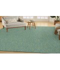 Nourison Practical Solutions Blue Green Rug PSL01 9 ft. X 12 ft. Rectangle - Rugs Town Nourison Practical Solutions Blue Green PSL01 9 ft. X 12 ft. Rectangle Rug
