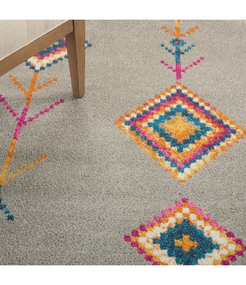 Nourison Passion Area Rug PSN46-Grey/Multi