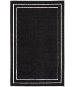 Nourison Essentials - Nre02 Black Ivory Area Rug 3 ft. X 5 ft. Rectangle