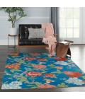 Waverly Sun N' Shade Area Rug SND82-Blue/Multicolor