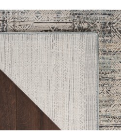 Nourison Lynx 2ft. 3in. x 12ft. Ivory Blue Vintage Indoor Rug
