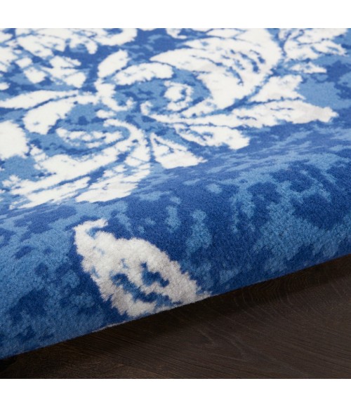 Nourison WHIMSICLE Area Rug Nourison Whimsicle Area Rug WHS11-Navy Ivory