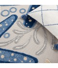 Nourison Aloha Area Rug ALH24-Blue/Grey