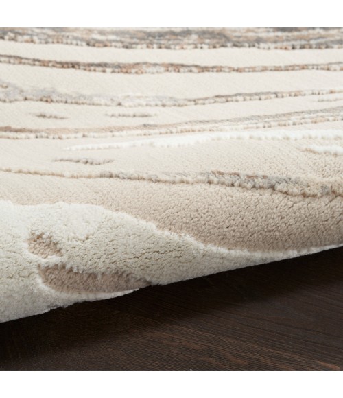 Nourison Sustainable Trends Beige Grey SUT05 6 ft. X 9 ft. Rect. Rug