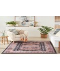 Nourison Vintage Home Navy Rug VNH03 5 ft. X 7 ft. Rectangle - Rugs Town Nourison Vintage Home Navy VNH03 5 ft. X 7 ft. Rectangle Rug