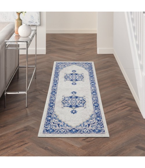 Nourison Whimsicle Area Rug WHS03-Ivory Blue