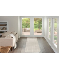 Nourison Serenity Home Ivory SRH05 2 ft. 2 in. X 7 ft. 6 in. Rectangle Rug
